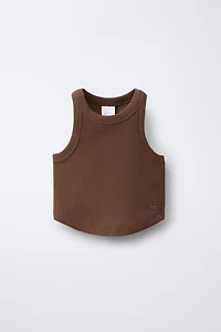 RIBBED SWIMMER T-SHIRT