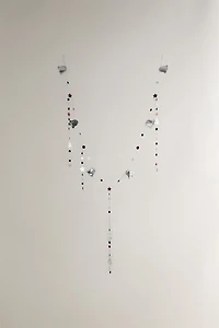 METALLIC PAPER CHRISTMAS GARLAND