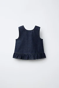 TOP IMPRIMÉ À POIS