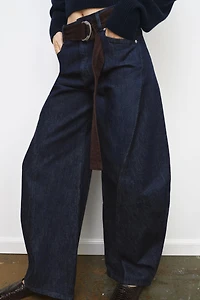 ZW COLLECTION BARREL BELT JEANS