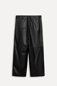 FRONT SEAM LEATHER PANTS 50TH ANNIVERSARY