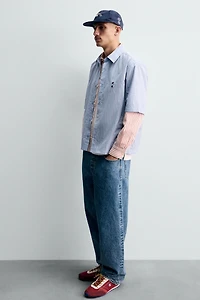 CHAMPION ® X ZARA LEATHER SNEAKERS