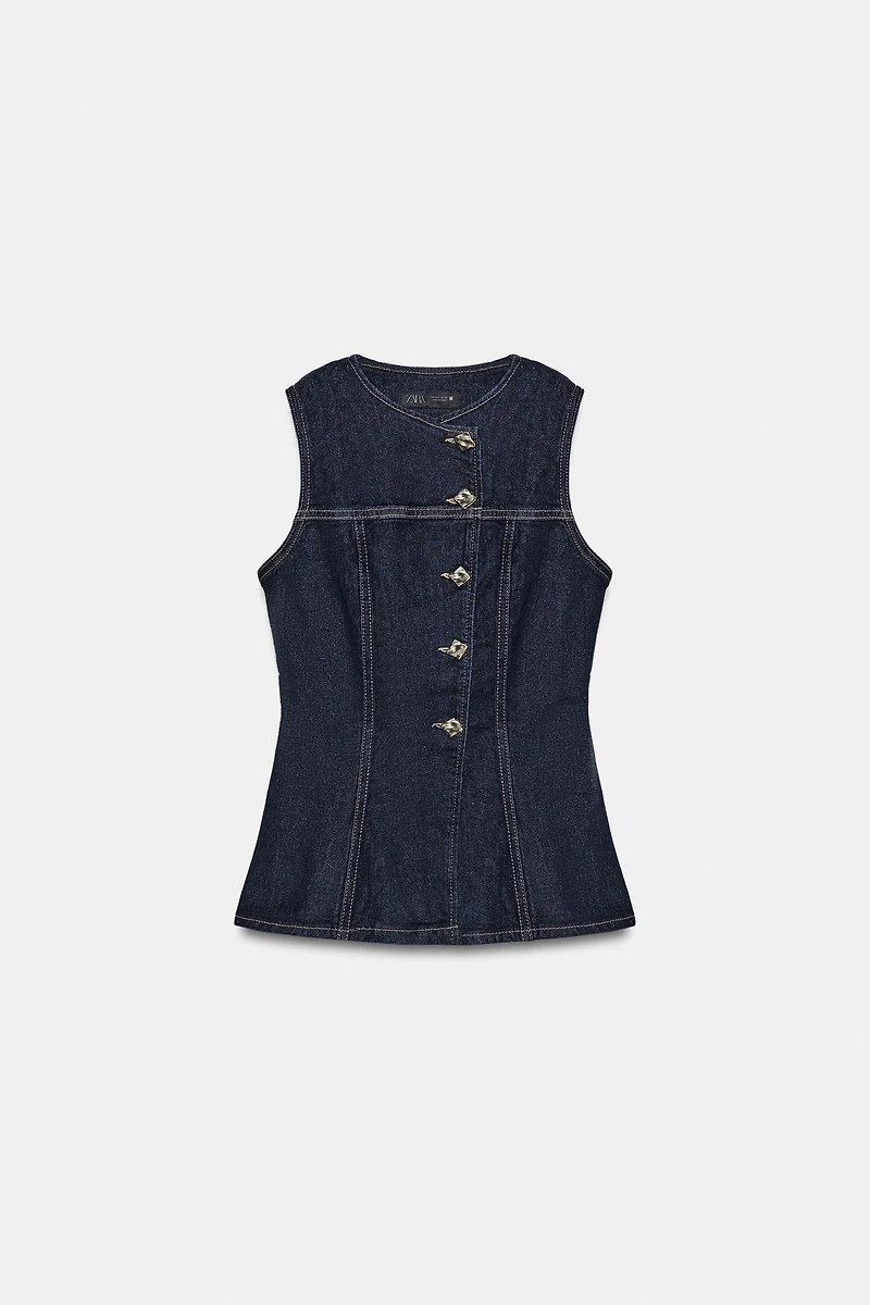 GILET Z1975 CINTRE DENIM