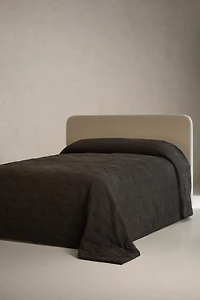 COTTON GATHERED QUILT