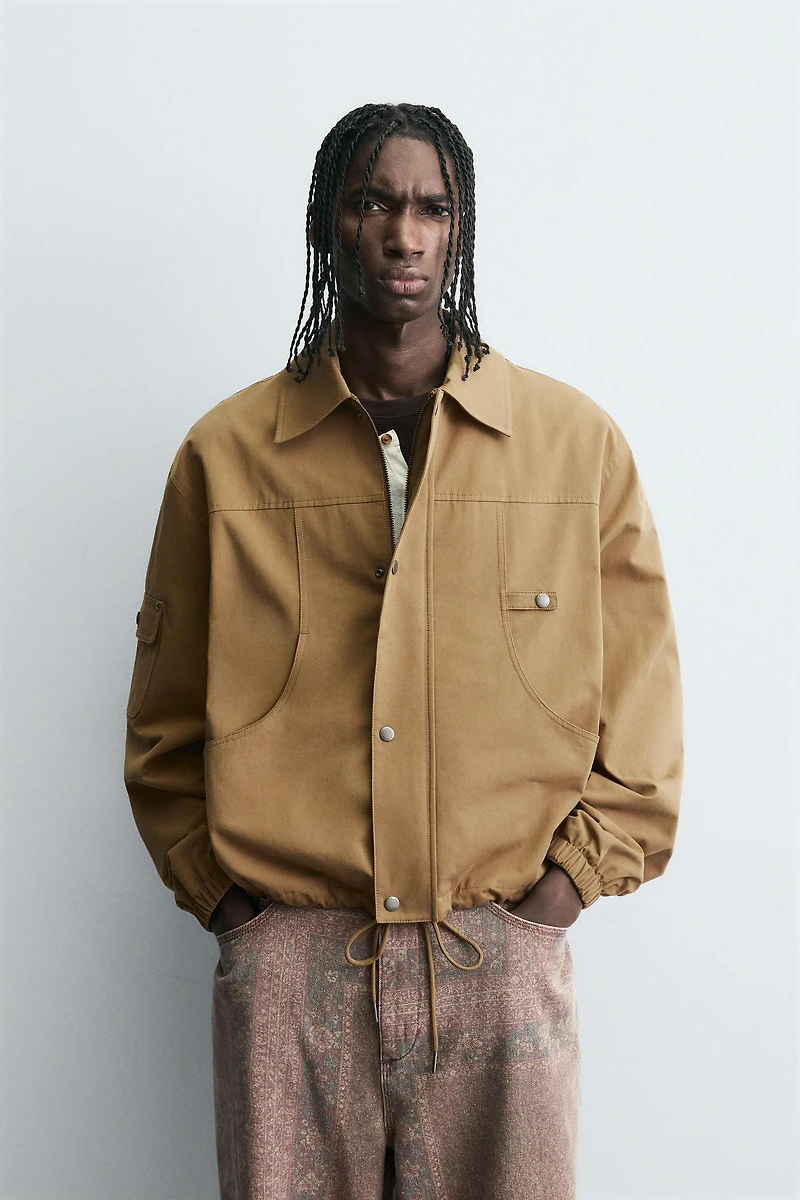 COTTON POCKET JACKET