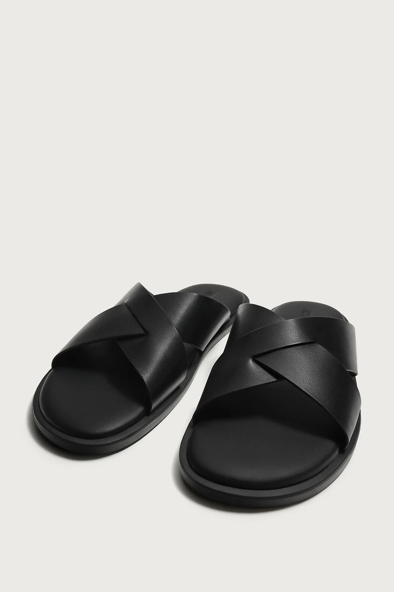 CRISSCROSS SANDALS