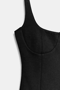 INTERLOCK SHORT DRESS