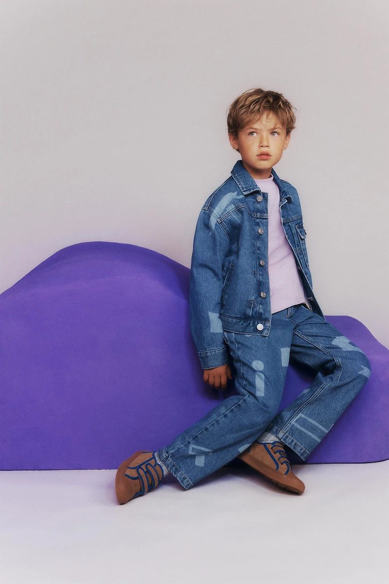 JEAN SKATER IMPRIMÉ