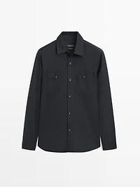 Surchemise en flanelle 100 % laine