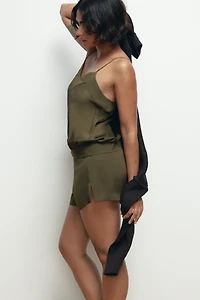 100% SILK SHORTS