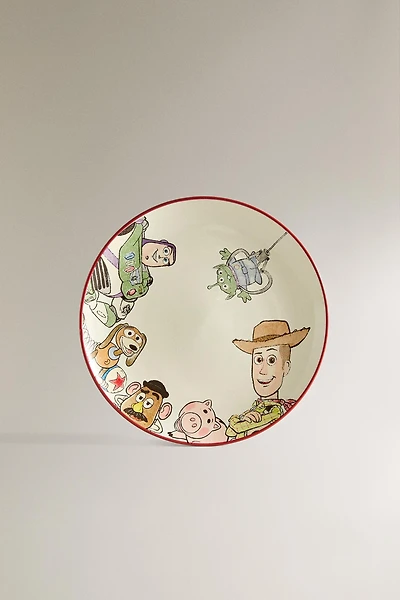 CHILDREN'S CERAMIC PLATE TOY STORY ©DISNEY/PIXAR
