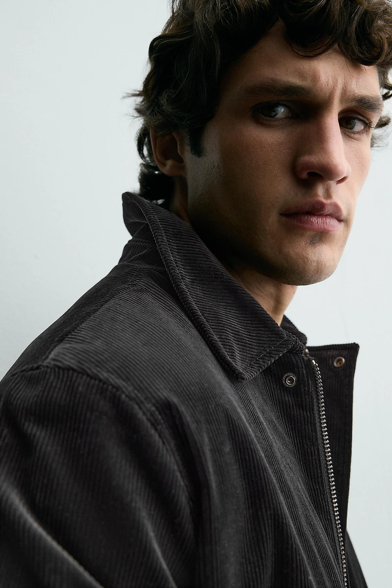 CORDUROY POCKET JACKET