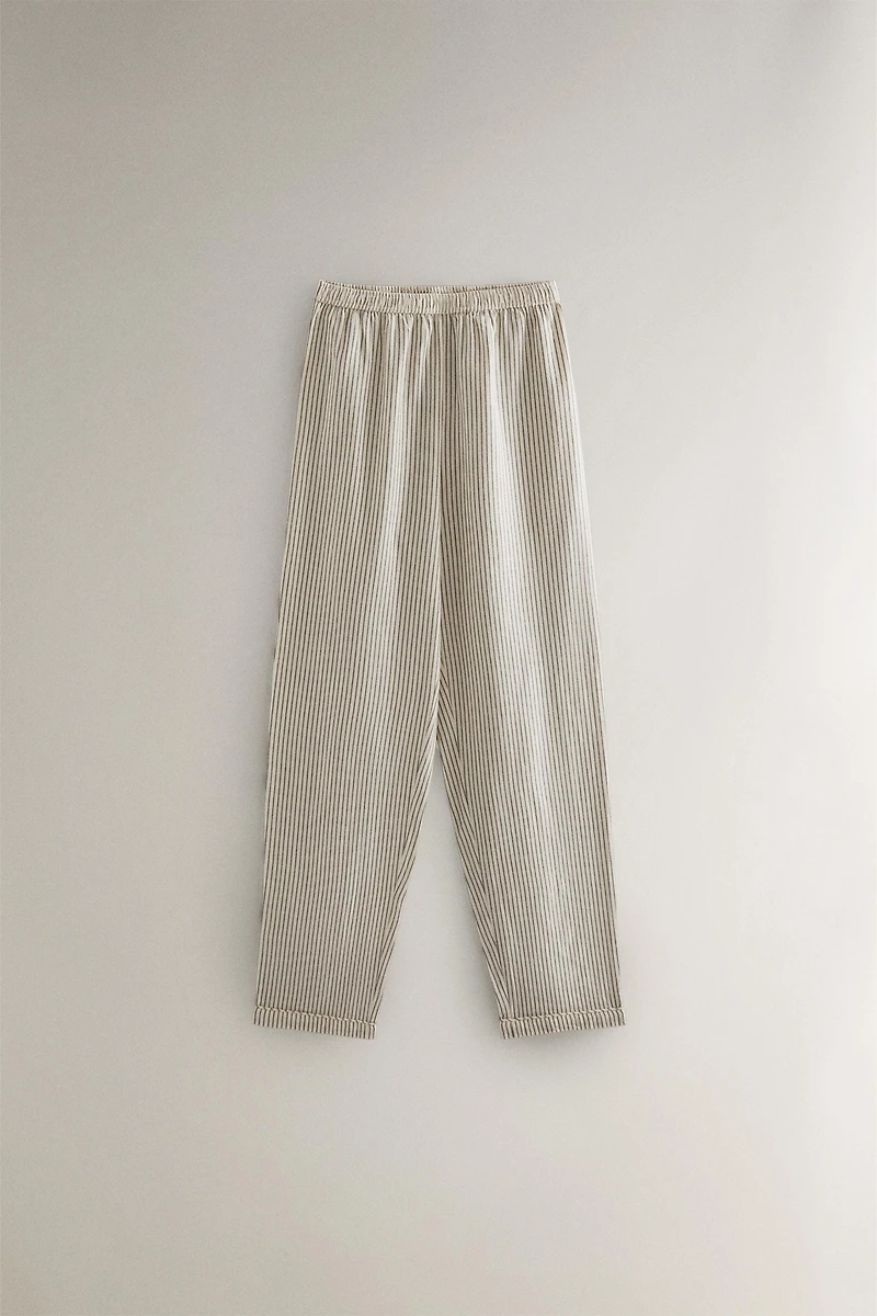 STRIPED CHRISTMAS PAJAMA SET (SET OF 2)