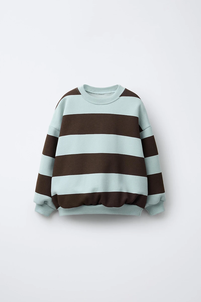 STRIPED SWEATSHIRT
