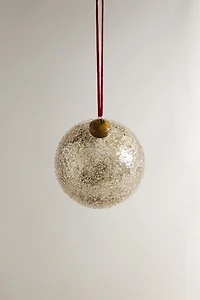 GLITTERY BALL CHRISTMAS TREE ORNAMENT