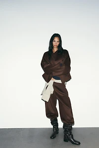 VESTE SOUPLE CROISÉE