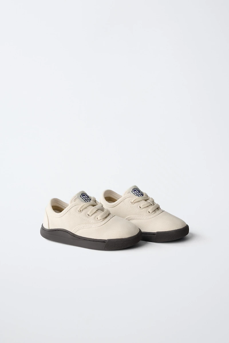 COTTON SKATE SNEAKERS