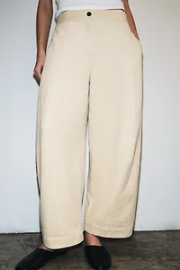 ZW COLLECTION BARREL CORDUROY PANTS