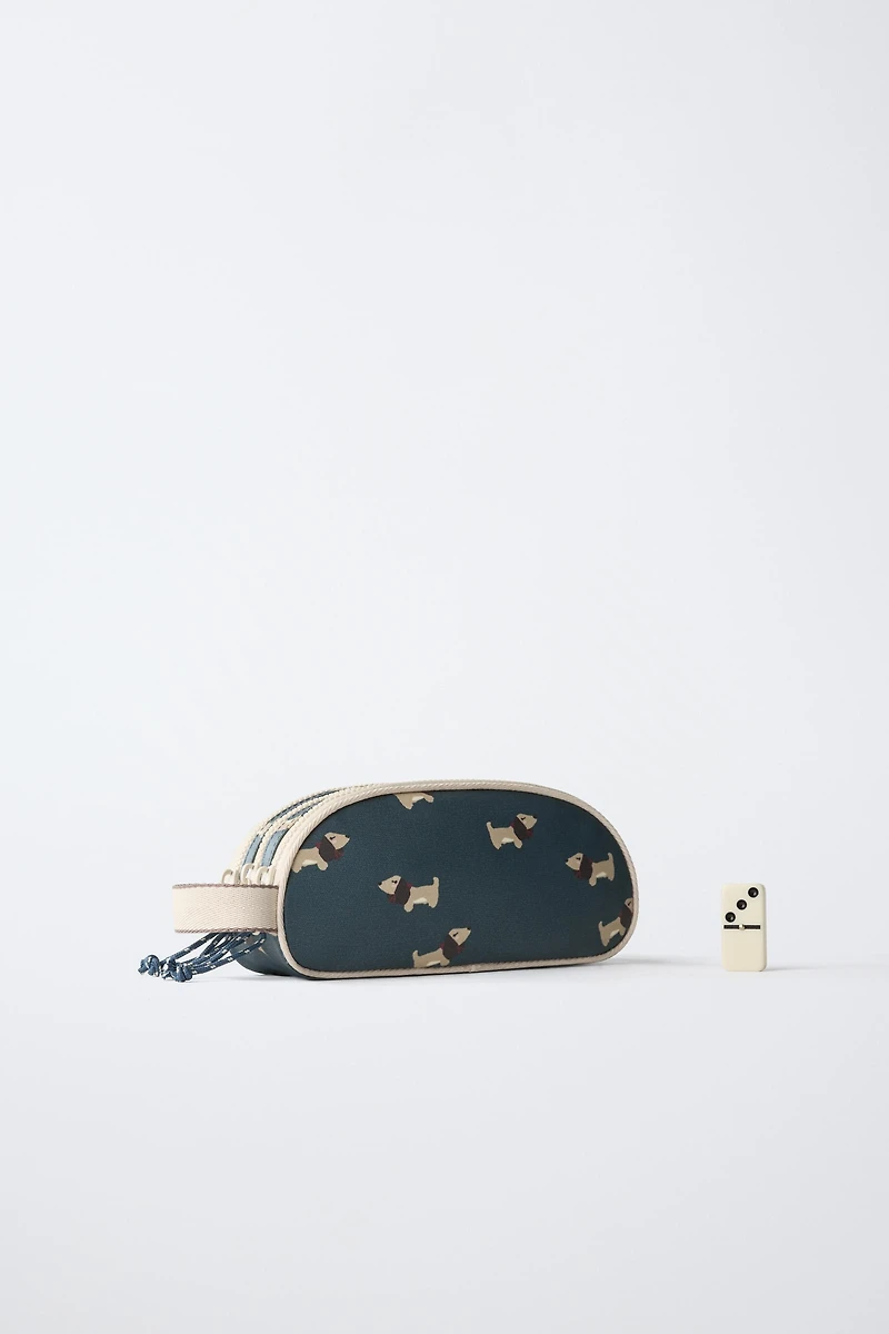 DOG PRINT POUCH