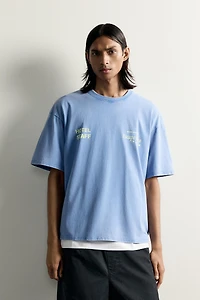 RELAXED FIT PRINTED T-SHIRT