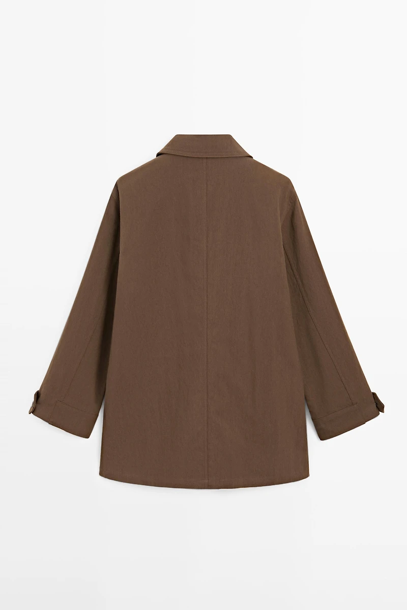 Veste coton avec poches
