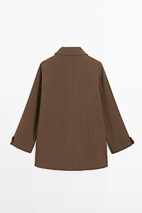 Veste coton avec poches