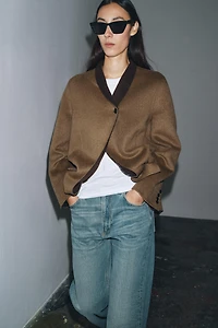 ZW COLLECTION OVERSIZED WOOL BLAZER