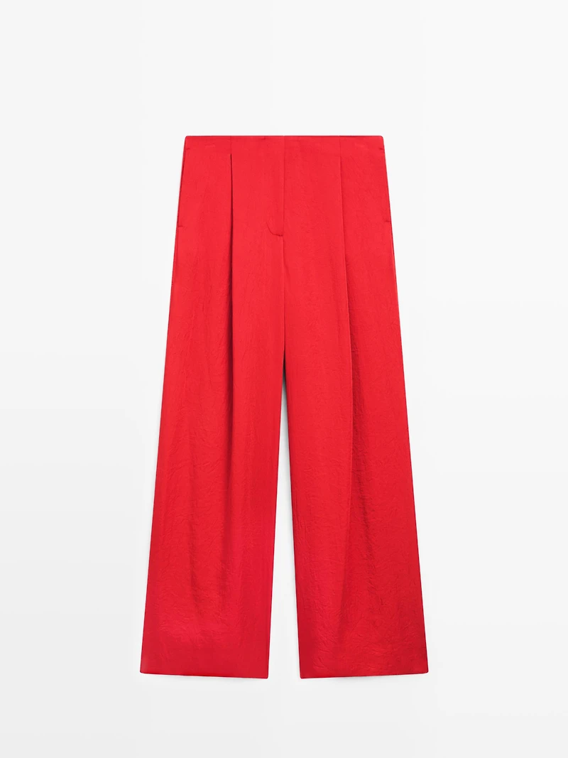 Flowing palazzo trousers
