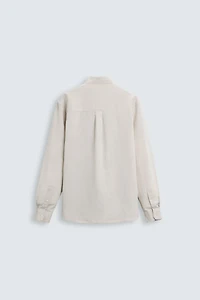 CHEMISE EN LIN ET COTON