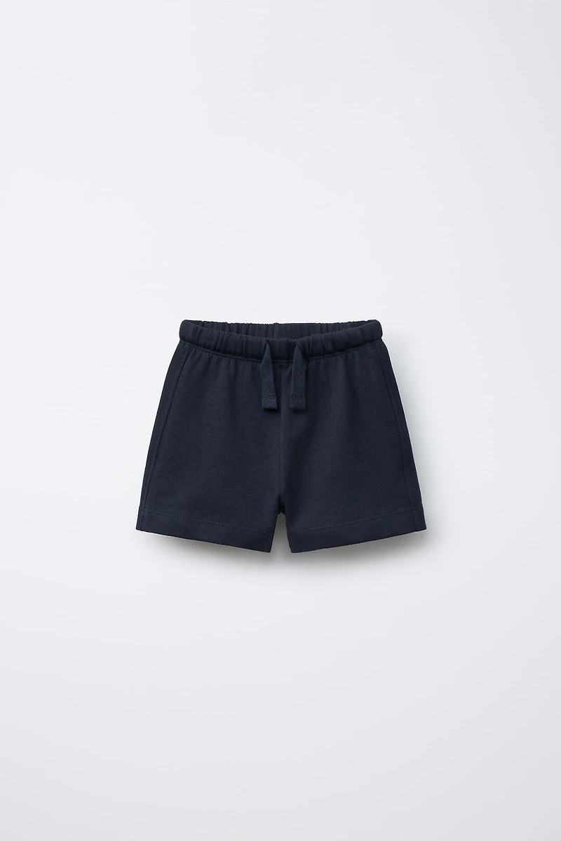 TWO-PACK STRAIGHT STRIPED AND SOLID SHORTS