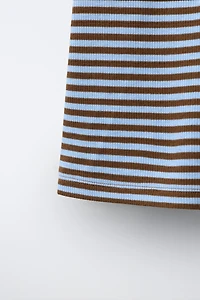 PUKAS SURF STRIPED BIKE SHORTS
