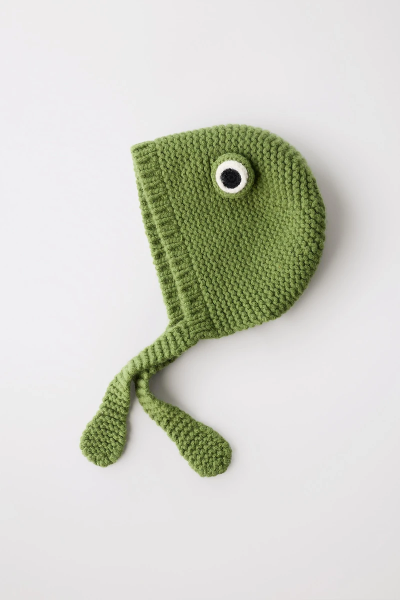 100% WOOL FROG HAT LIMITED EDITION