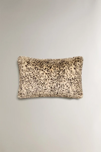 ANIMAL PRINT THROW PILLOW COVER