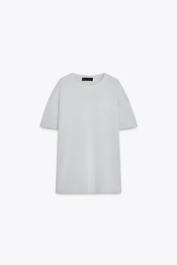 TOP OVERSIZE EN MAILLE UNIE