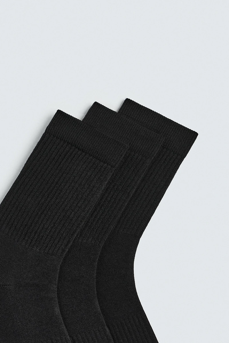 BASIC RIB SOCKS PACK 3