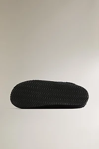 TERRYCLOTH MULE SLIPPERS