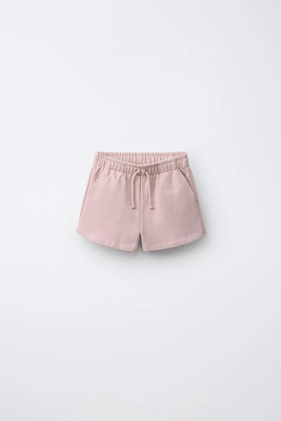 SHORT EN MOLLETON PIÈCE ÉTOILES