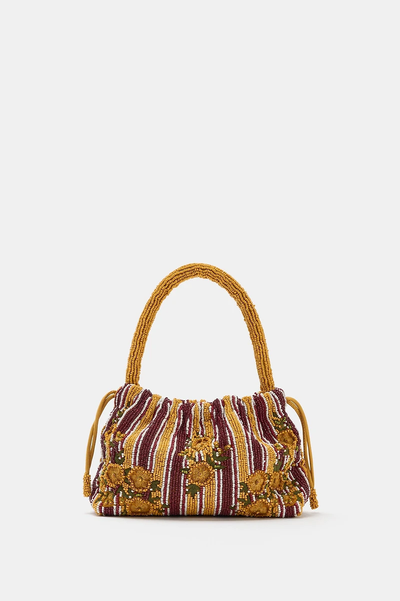 MINI SAC ÉPAULE PERLES