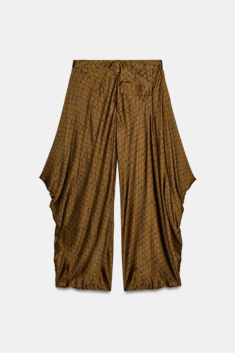PANTALON IMPRIMÉ DRAPÉ ZW COLLECTION