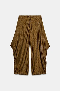 PANTALON IMPRIMÉ DRAPÉ ZW COLLECTION