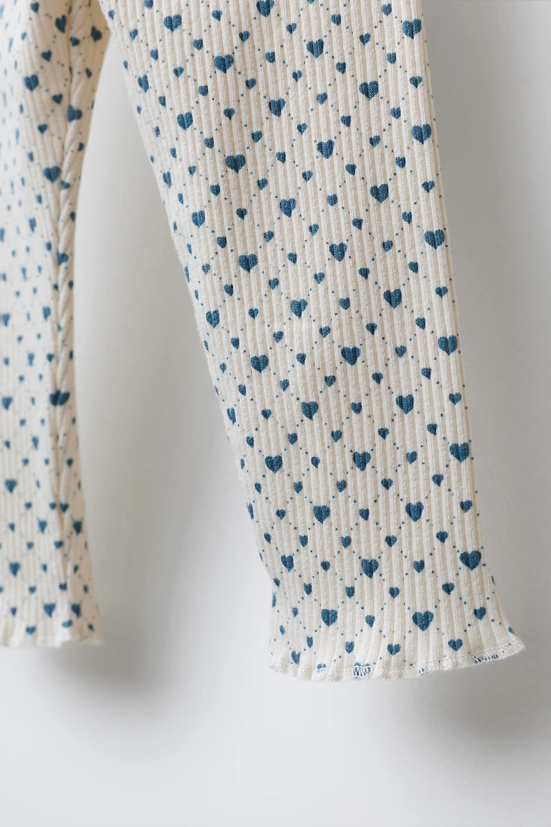 LEGGING CÔTELÉ SOFT TOUCH LACETS