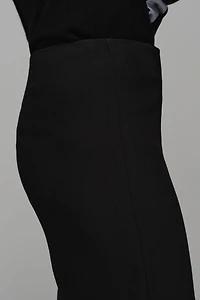 LOW-RISE FLARE PANTS