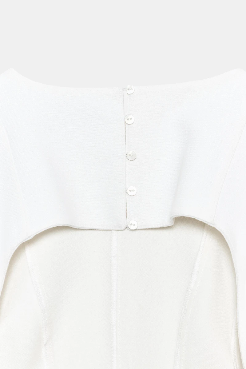 BELTED MINI DRESS