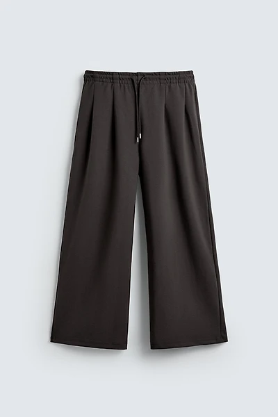 PANTALON INTERLOCK PLIS ÉTIQUETTE