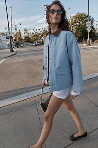 PADDED COMBINATION COLLAR JACKET