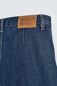 DENIM BERMUDA JORTS HARRY LAMBERT FOR ZARA X DISNEY