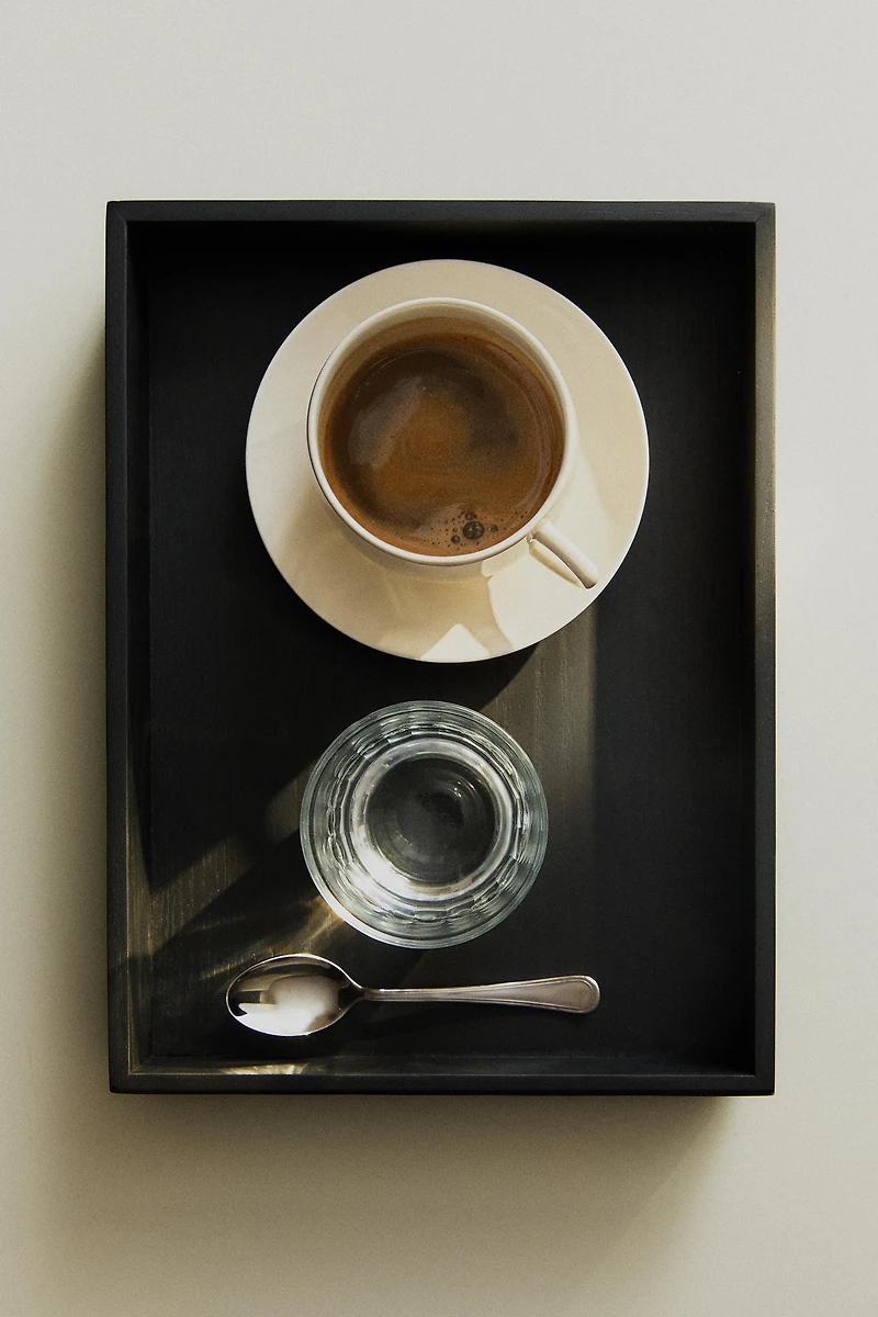 PLAIN STONEWARE TEACUP