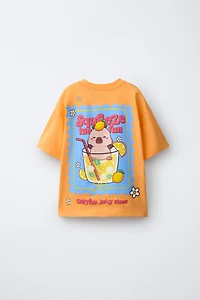 T-SHIRT IMPRIMÉ CAPIBARA CAPYFUN ©