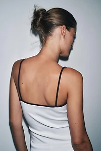 CONTRAST TANK TOP