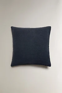 FADED LINEN THROW PILLOW COVER (400 GSM)